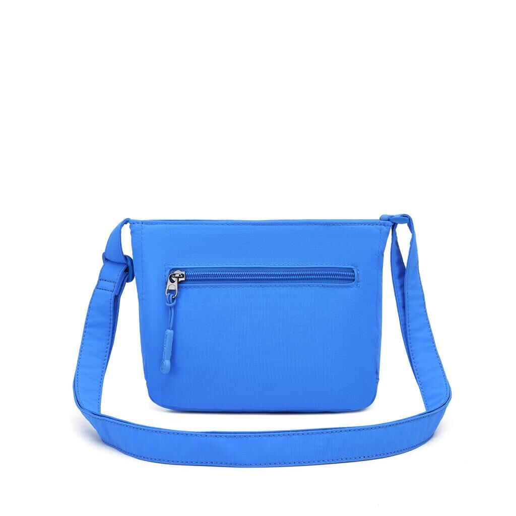 Smart Bags Mikro Poly Kumaş Postacı Kadın Çantası 3340 Mavi