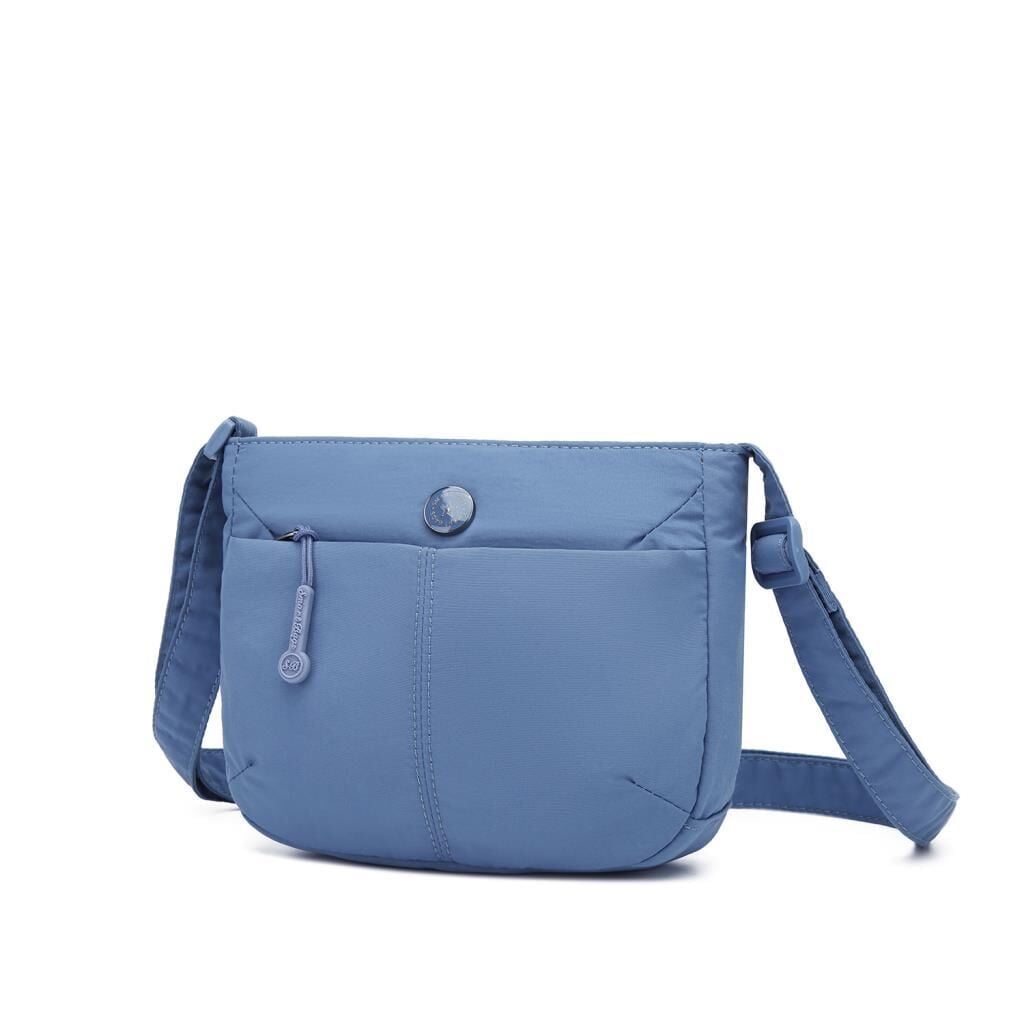 Smart Bags Mikro Poly Kumaş Postacı Kadın Çantası 3340 J.Mavi