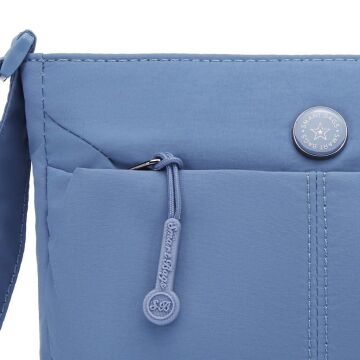 Smart Bags Mikro Poly Kumaş Postacı Kadın Çantası 3340 J.Mavi