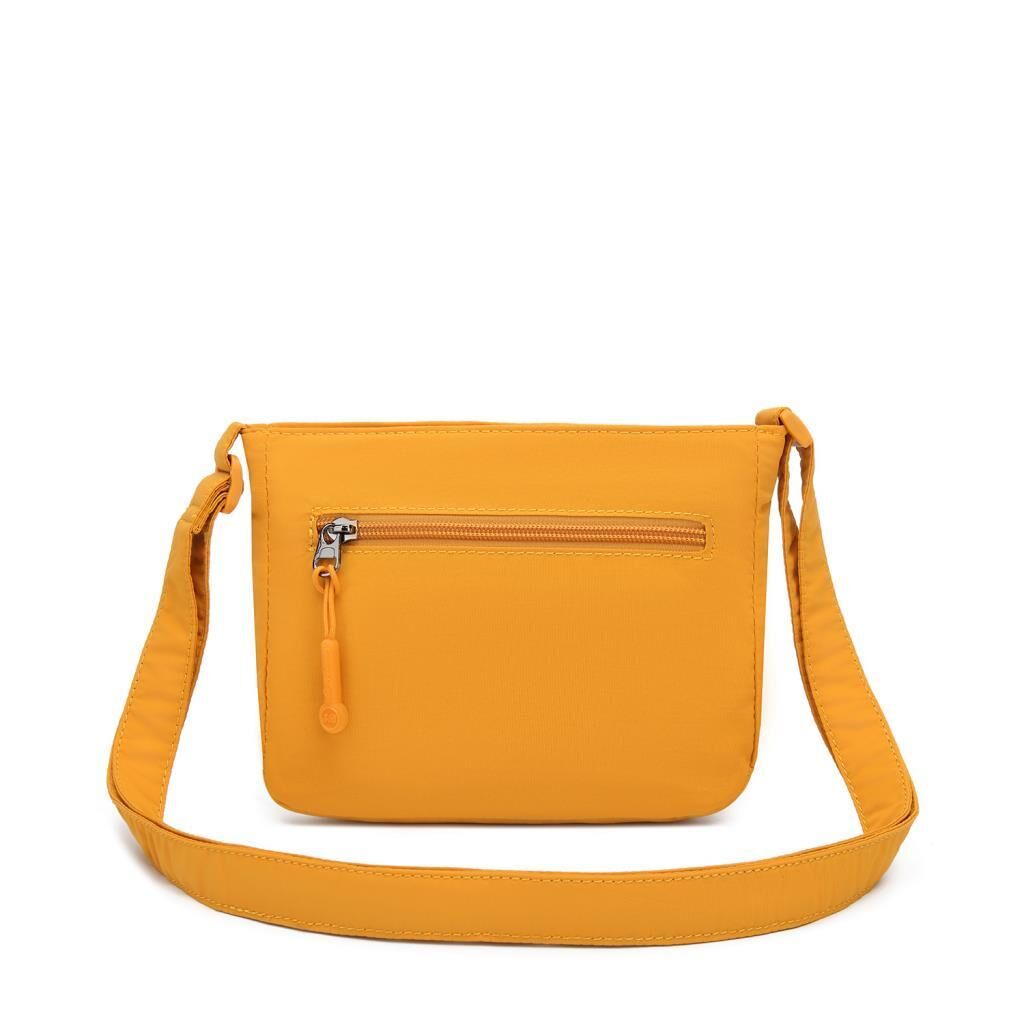 Smart Bags Mikro Poly Kumaş Postacı Kadın Çantası 3340 Hardal