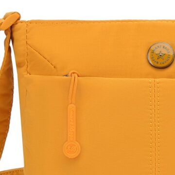 Smart Bags Mikro Poly Kumaş Postacı Kadın Çantası 3340 Hardal