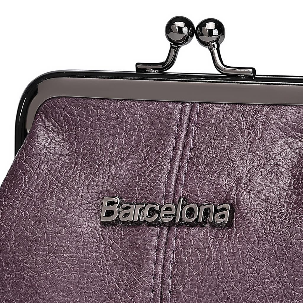 Yıkama Deri Burslu Kadın Mini Kese Bozukluk 21-K Barcelona 1907