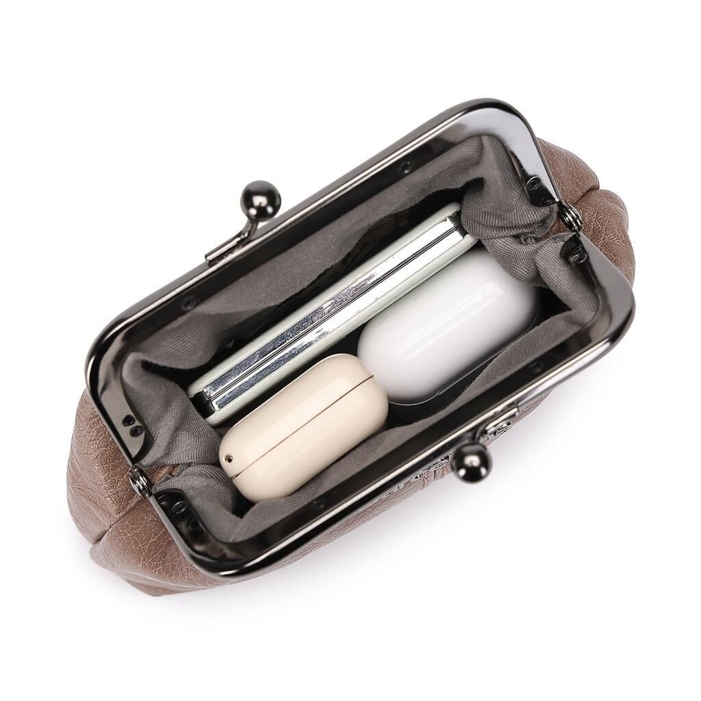 Yıkama Deri Burslu Kadın Mini Kese Bozukluk 21-K Barcelona 1907