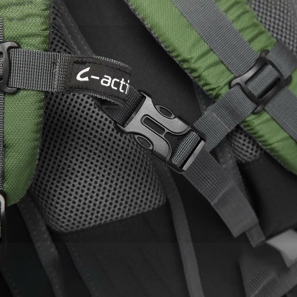C-Active 35 Litre Kamp Seyahat Outdoor Dağcı Sırt Çantası 8690 Yeşil