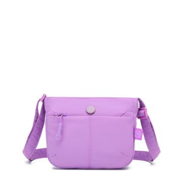 Smart Bags Mikro Poly Kumaş Postacı Kadın Çantası 3340 Lila