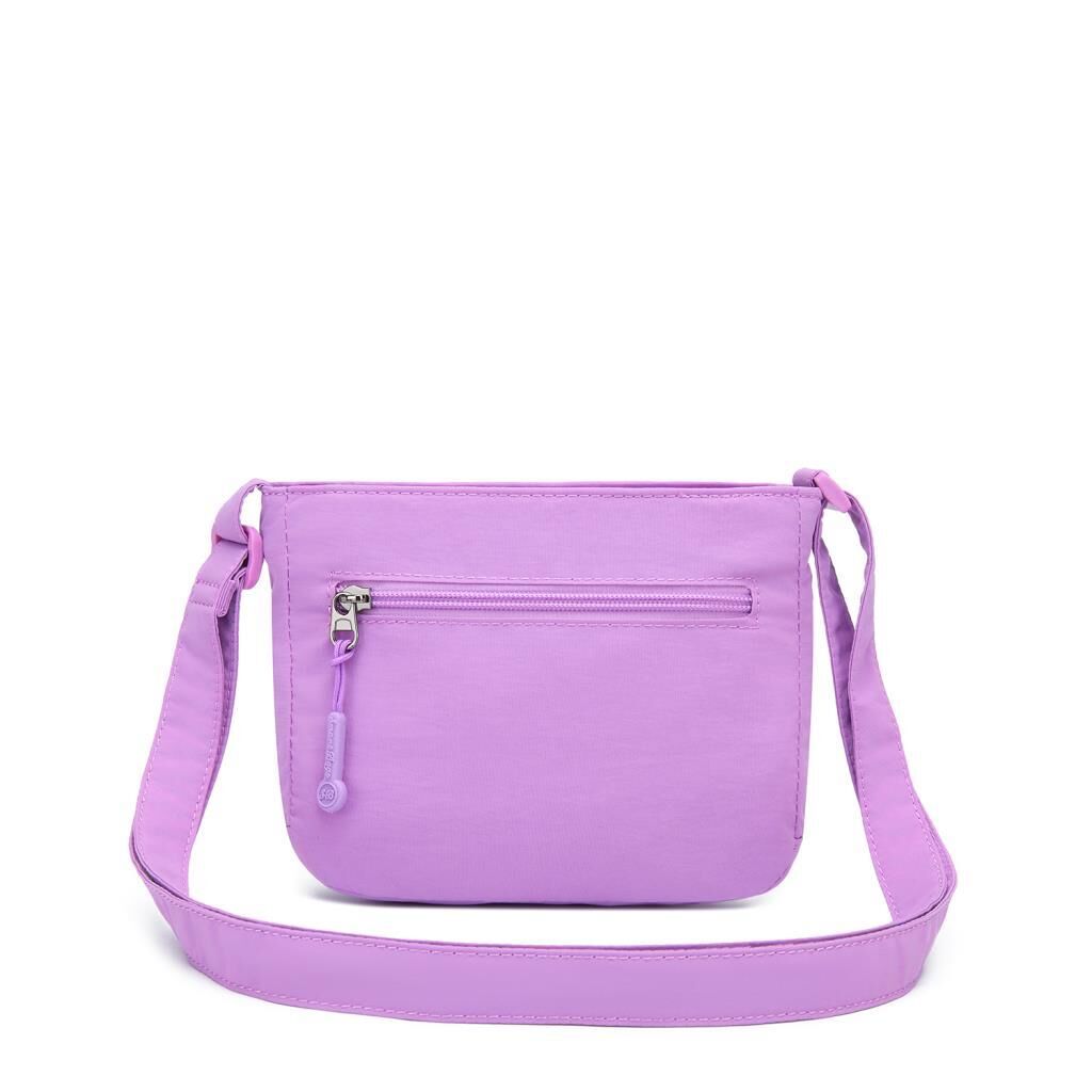 Smart Bags Mikro Poly Kumaş Postacı Kadın Çantası 3340 Lila