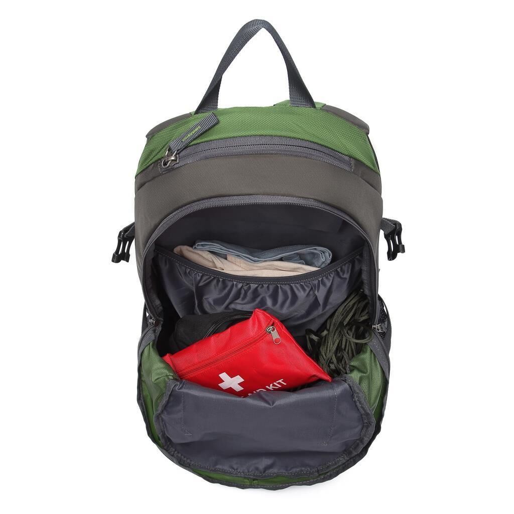 C-Active 35 Litre Kamp Seyahat Outdoor Dağcı Sırt Çantası 8690 Siyah/Gri