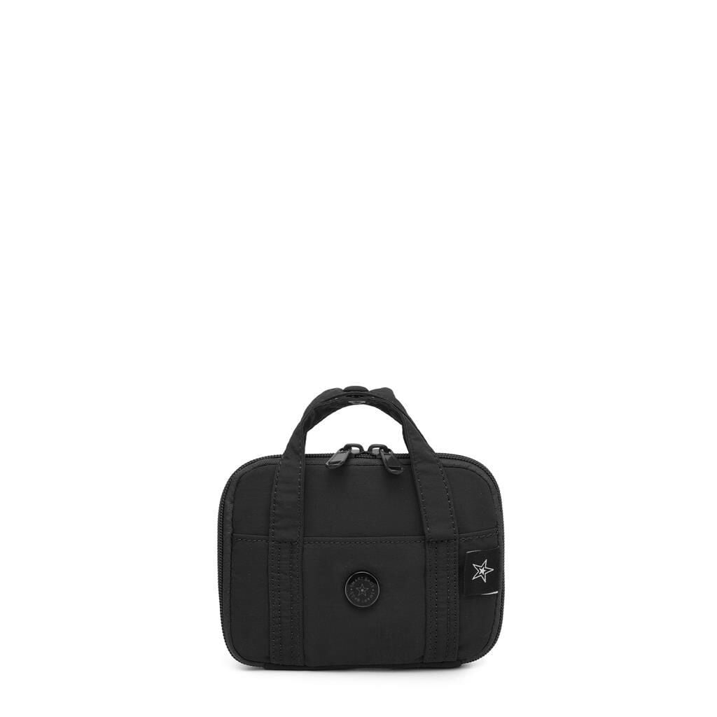 Smart Bags Mikro Poly Kumaş Askılı Mini Boy Kadın Cüzdanı 3346 Siyah