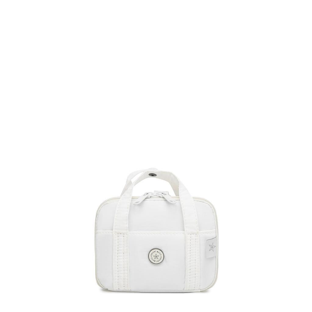 Smart Bags Mikro Poly Kumaş Askılı Mini Boy Kadın Cüzdanı 3346 Beyaz