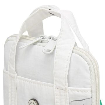 Smart Bags Mikro Poly Kumaş Askılı Mini Boy Kadın Cüzdanı 3346 Beyaz