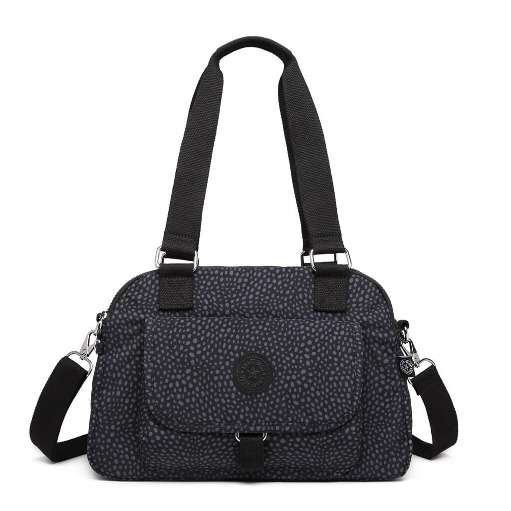 1122 Krinkıl Kumaş Bayan Çantası Smart Bags Puantiye