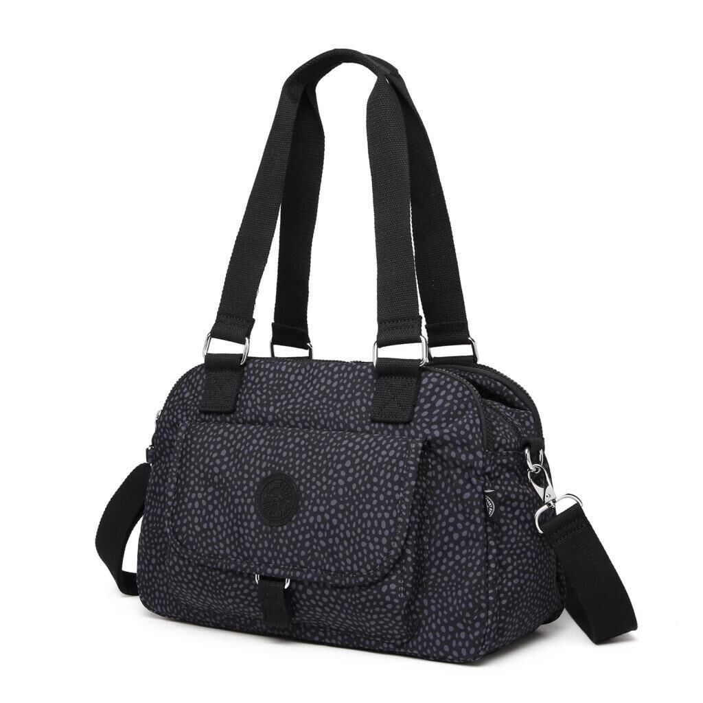1122 Krinkıl Kumaş Bayan Çantası Smart Bags Puantiye