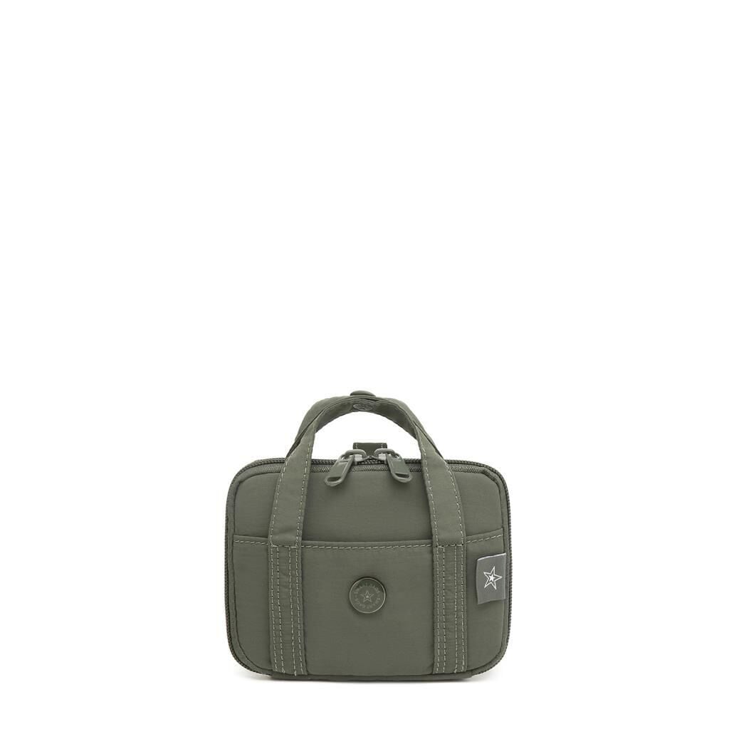 Smart Bags Mikro Poly Kumaş Askılı Mini Boy Kadın Cüzdanı 3346 Haki
