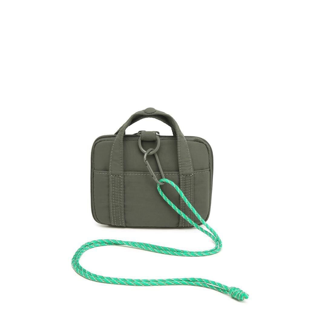 Smart Bags Mikro Poly Kumaş Askılı Mini Boy Kadın Cüzdanı 3346 Haki