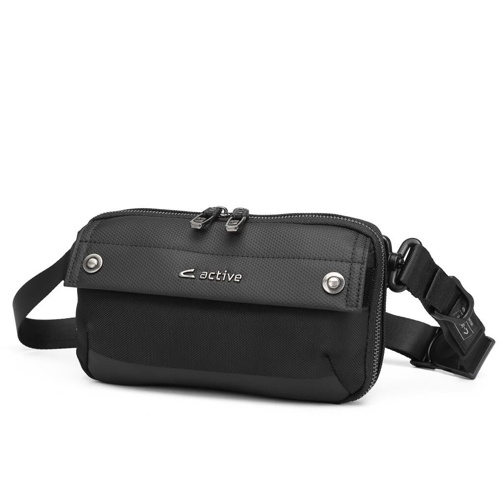 C-Active Erkek Askılı Bodybag Bel Çantası Oxford Kumaş 8738