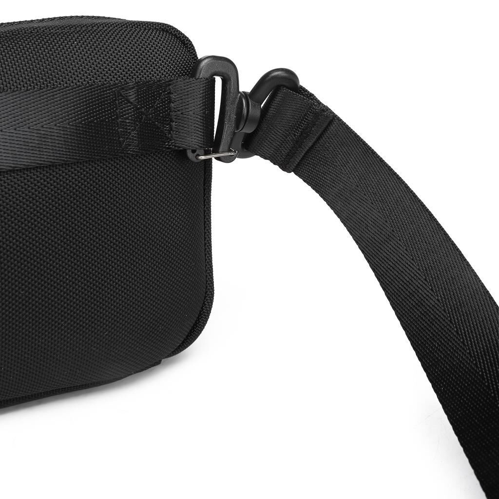 C-Active Erkek Askılı Bodybag Bel Çantası Oxford Kumaş 8738 Siyah