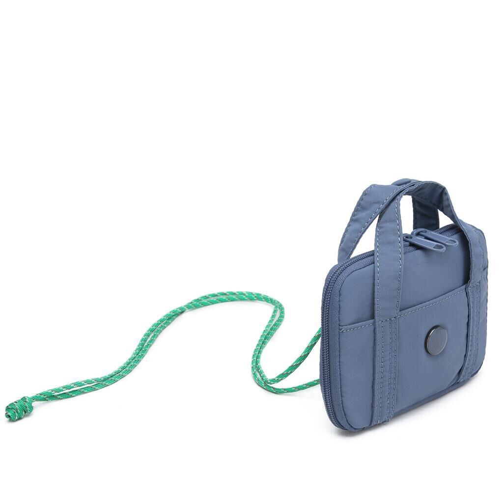 Smart Bags Mikro Poly Kumaş Askılı Mini Boy Kadın Cüzdanı 3346 J.Mavi