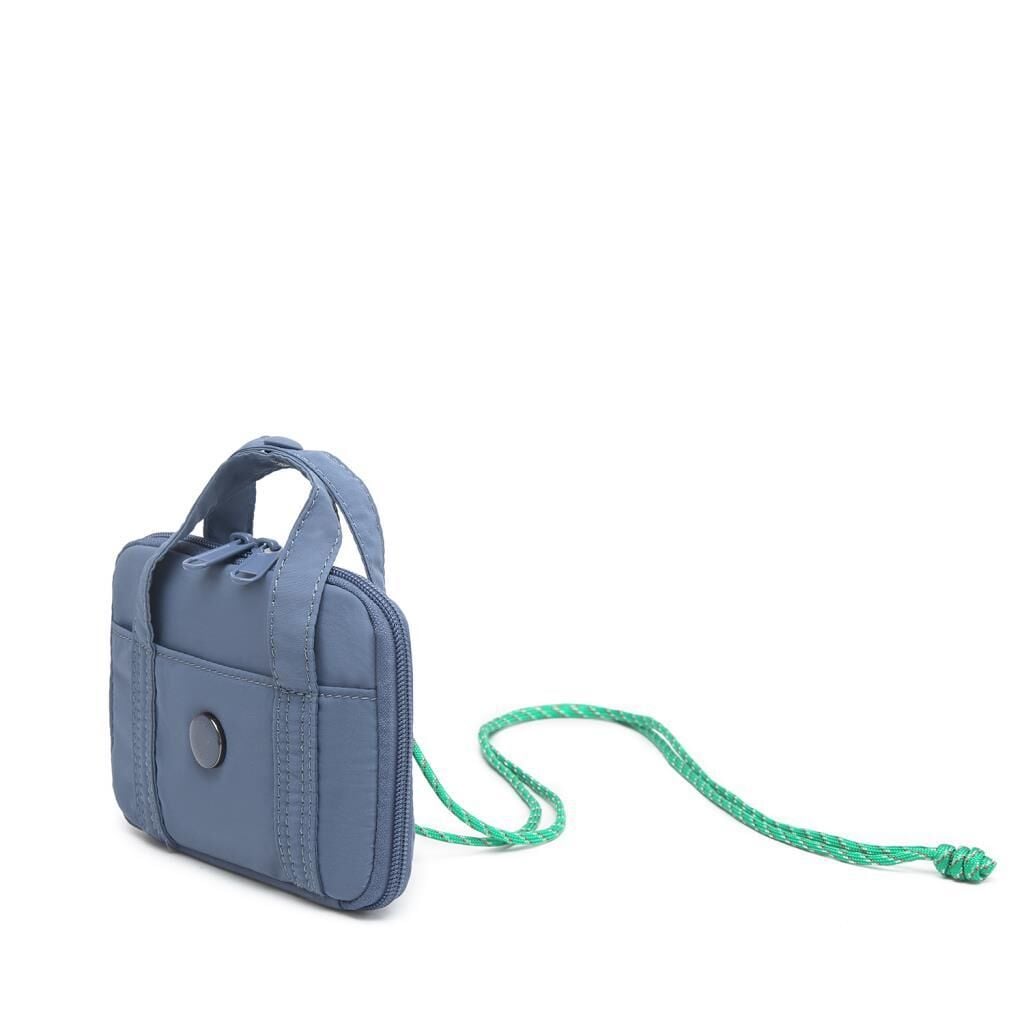 Smart Bags Mikro Poly Kumaş Askılı Mini Boy Kadın Cüzdanı 3346 J.Mavi