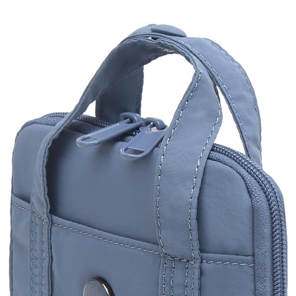 Smart Bags Mikro Poly Kumaş Askılı Mini Boy Kadın Cüzdanı 3346 J.Mavi