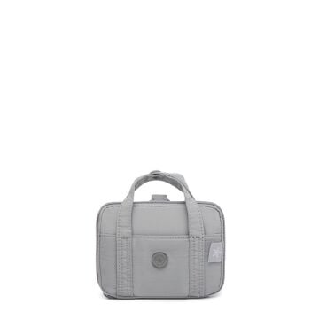 Smart Bags Mikro Poly Kumaş Askılı Mini Boy Kadın Cüzdanı 3346 Gri