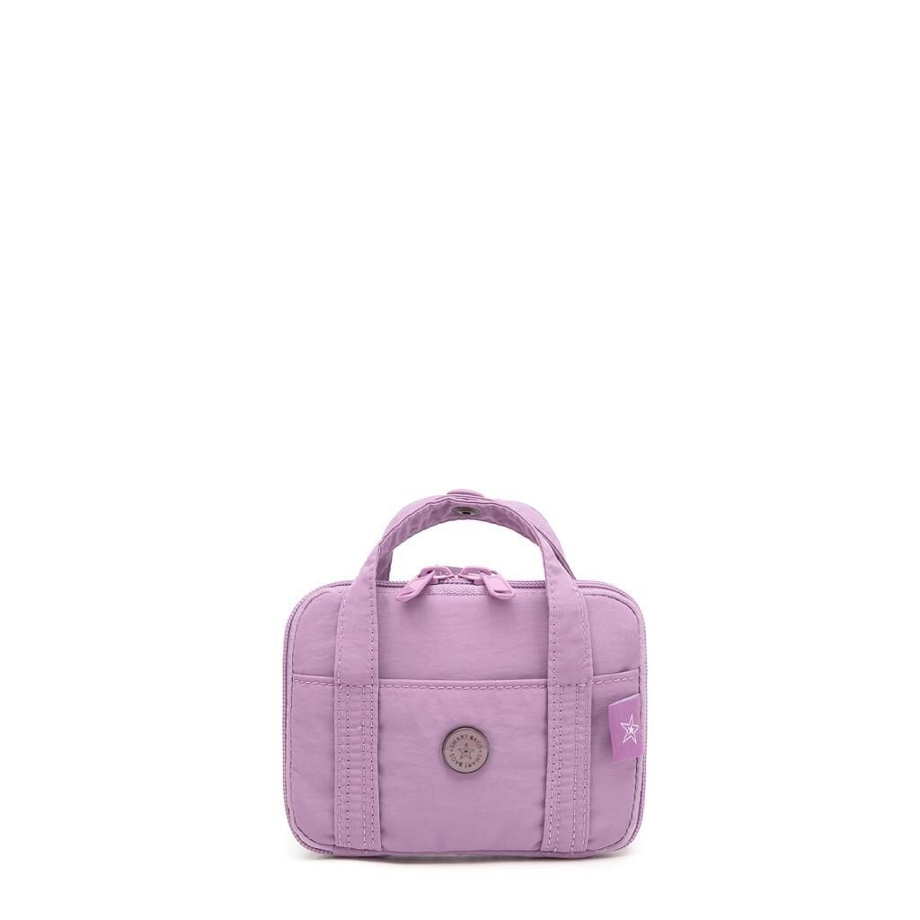 Smart Bags Mikro Poly Kumaş Askılı Mini Boy Kadın Cüzdanı 3346 Lila