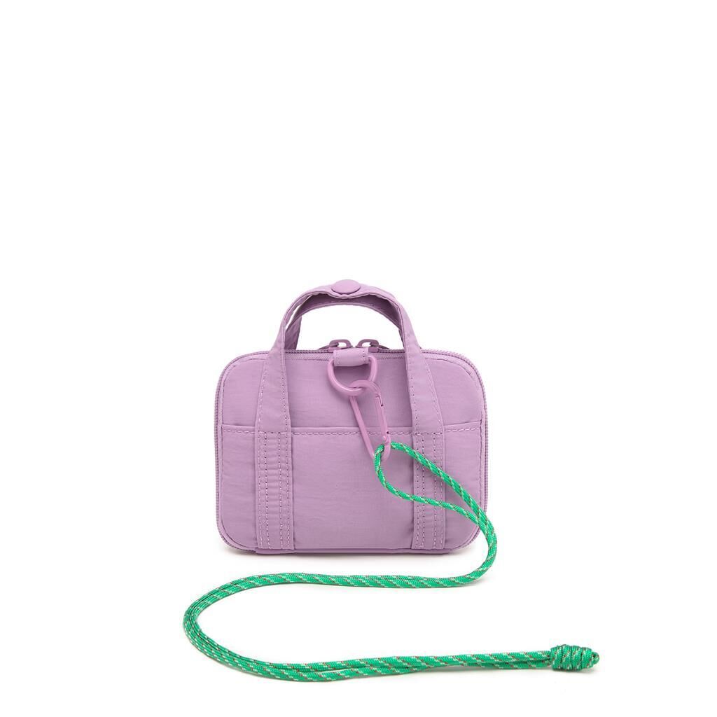 Smart Bags Mikro Poly Kumaş Askılı Mini Boy Kadın Cüzdanı 3346 Lila