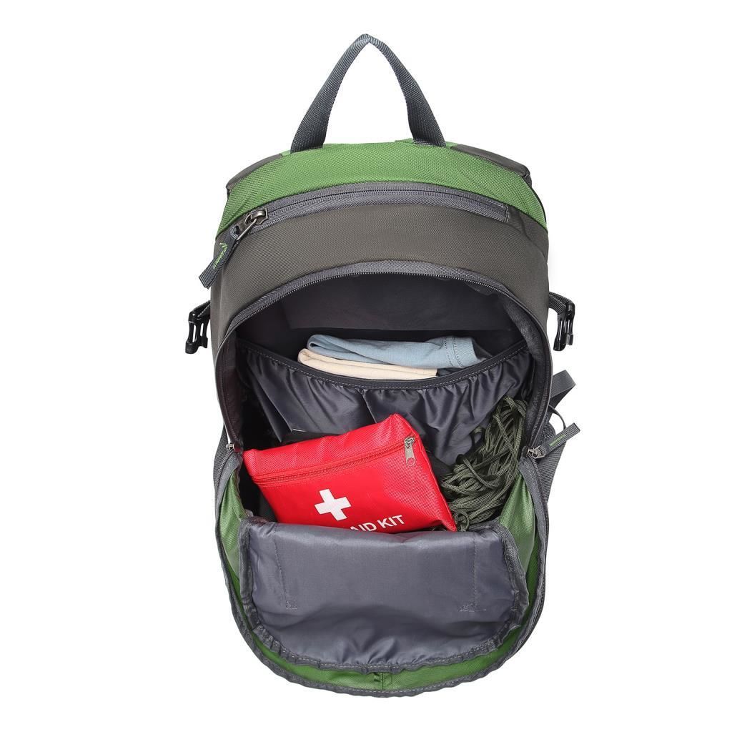 C-Active 35 Litre Kamp Seyahat Outdoor Dağcı Sırt Çantası 8692 Siyah/Gri