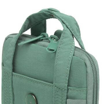 Smart Bags Mikro Poly Kumaş Askılı Mini Boy Kadın Cüzdanı 3346 Mint