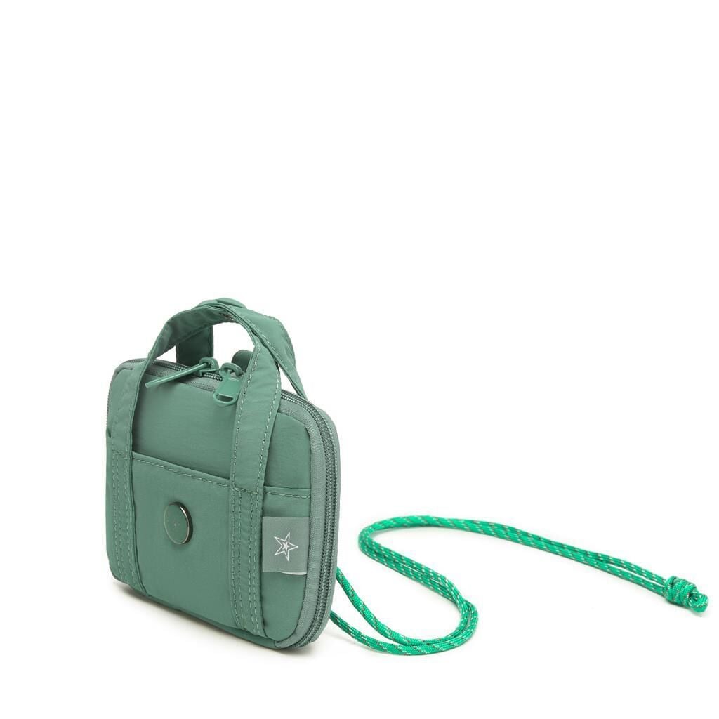 Smart Bags Mikro Poly Kumaş Askılı Mini Boy Kadın Cüzdanı 3346 Mint