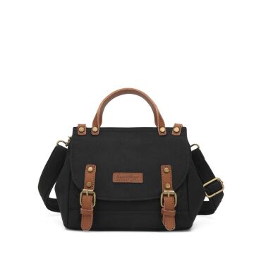 Kanvas Kumaş Kadın Çantası Elden Tutmalı Smart Bags 1327 Siyah