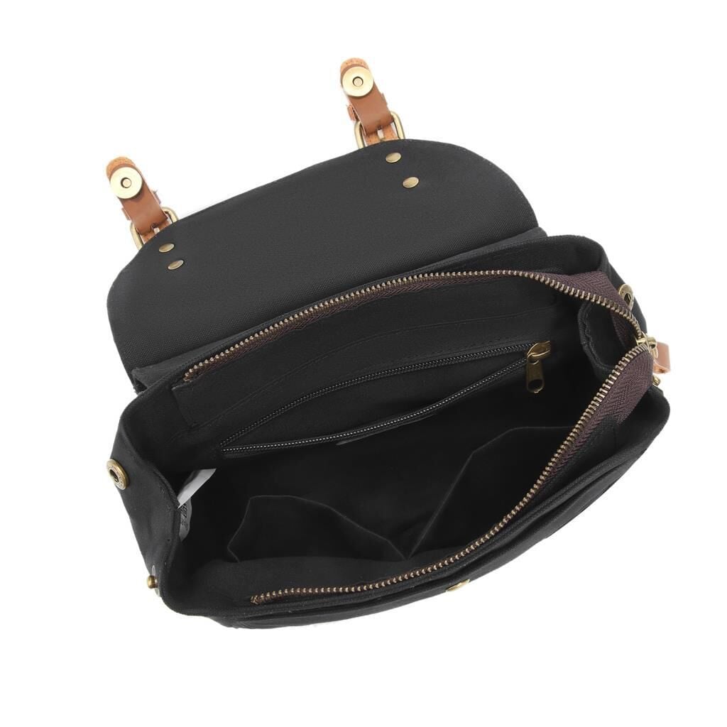 Kanvas Kumaş Kadın Çantası Elden Tutmalı Smart Bags 1327 Gri