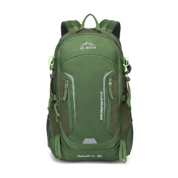 C-Active 35 Litre Kamp Seyahat Outdoor Dağcı Sırt Çantası 8693 Yeşil