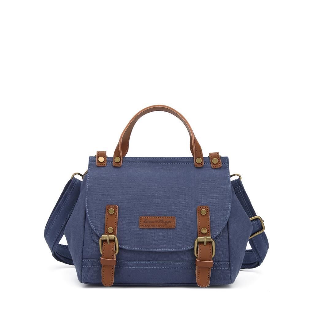 Kanvas Kumaş Kadın Çantası Elden Tutmalı Smart Bags 1327 Laci