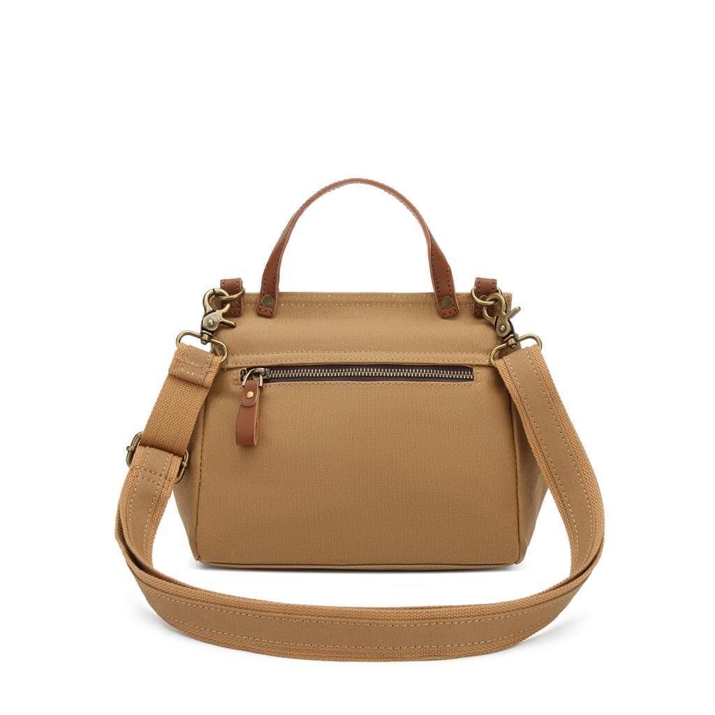 Kanvas Kumaş Kadın Çantası Elden Tutmalı Smart Bags 1327 Camel