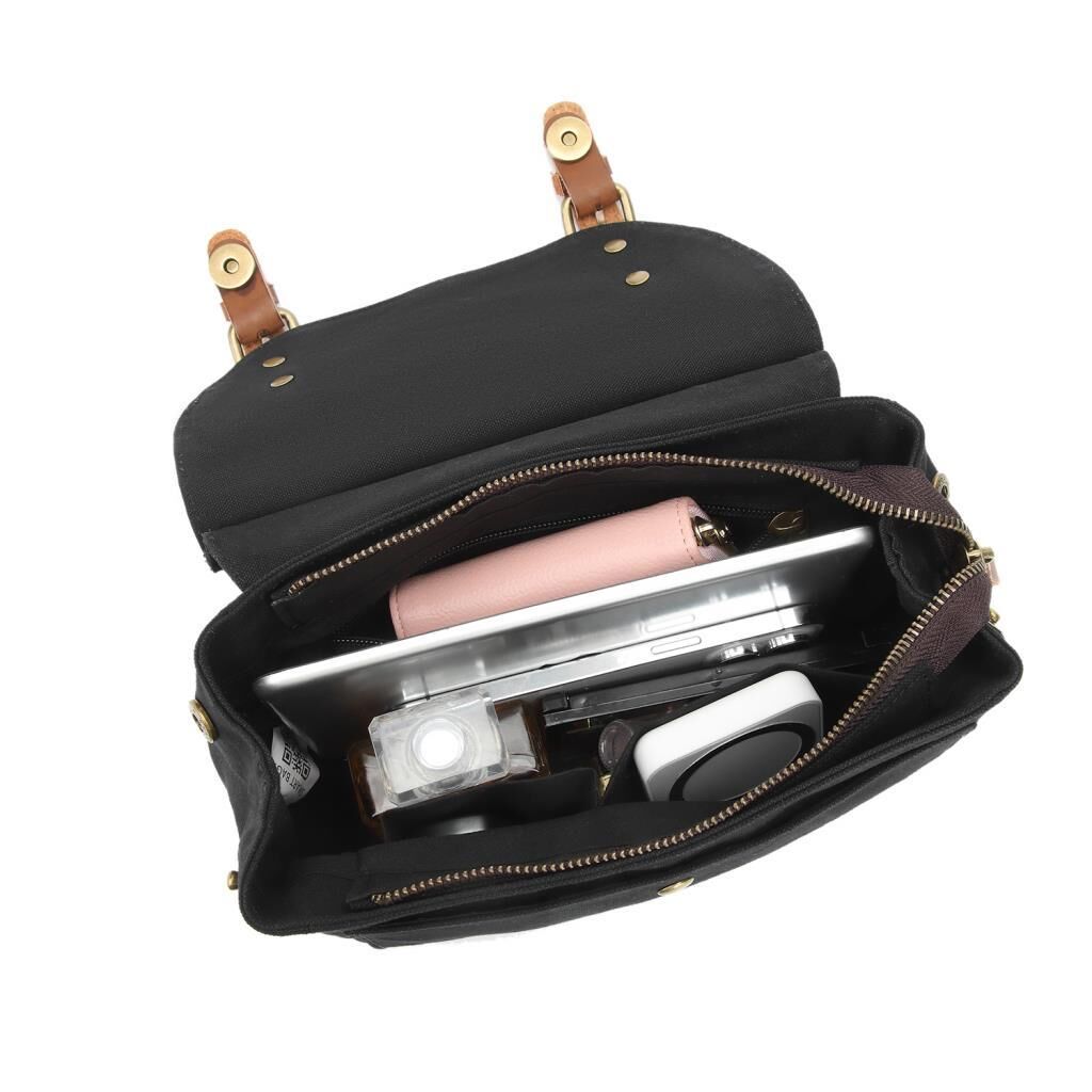 Kanvas Kumaş Kadın Çantası Elden Tutmalı Smart Bags 1327 Camel