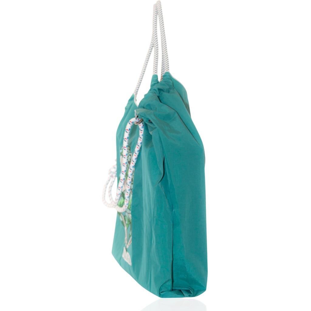 Büyük Boy Günlük veya Plaj Hafif Kadın Çanta 21-K Barcelona Yeşil