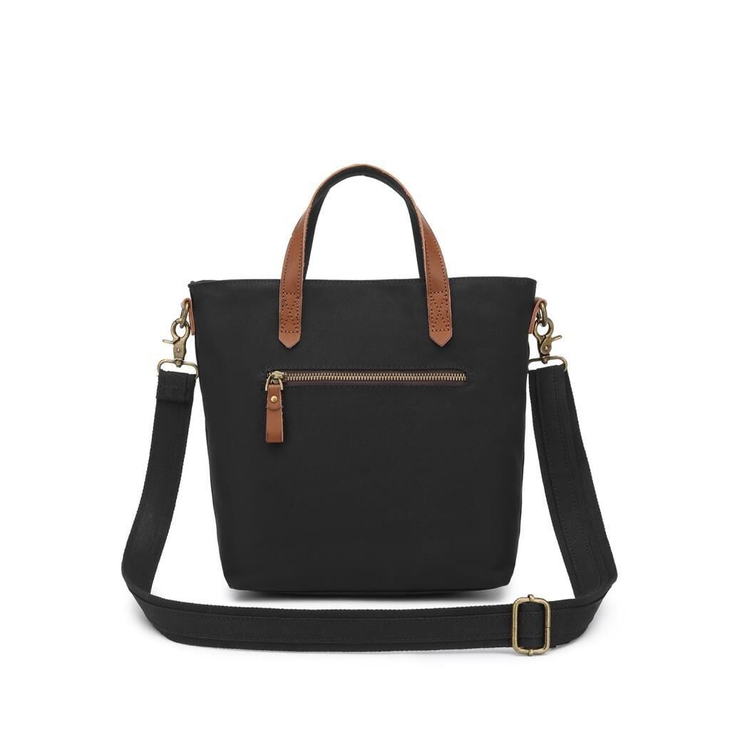 Kanvas Kumaş Kadın Çantası Elden Tutmalı Smart Bags 1328 Siyah
