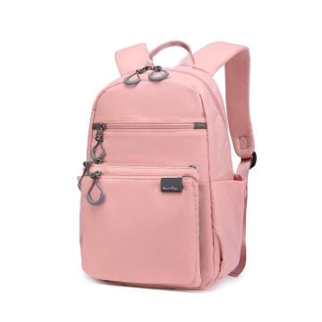 Smart Bags Küçük Boy Ekstra Hafif Uniseks Sırt Çantası 3137 Pudra