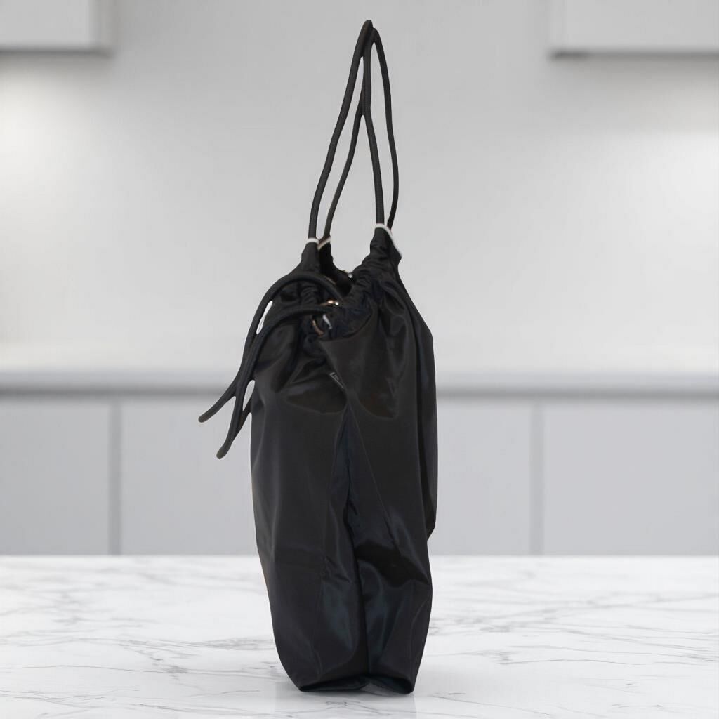 Büyük Boy Günlük veya Plaj Hafif Kadın Çanta 21-K Barcelona Siyah