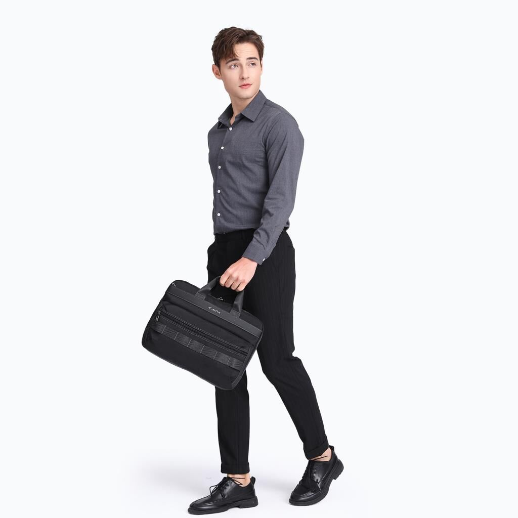 C-Active Erkek Evrak ve Laptop Çantası Oxford Kumaş 8740