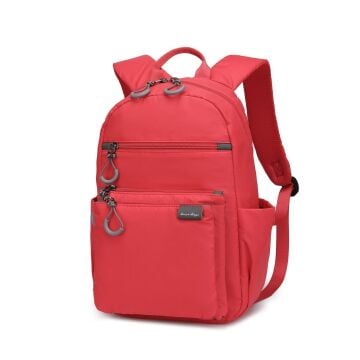 Smart Bags Küçük Boy Ekstra Hafif Uniseks Sırt Çantası 3137 Kırmızı